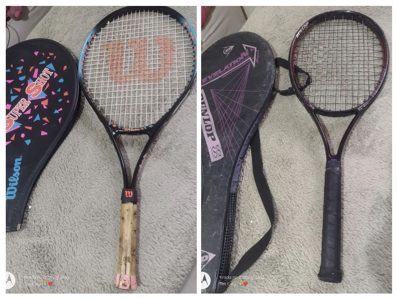 Promoção Vendo duas raquetes para tênis profissionais 