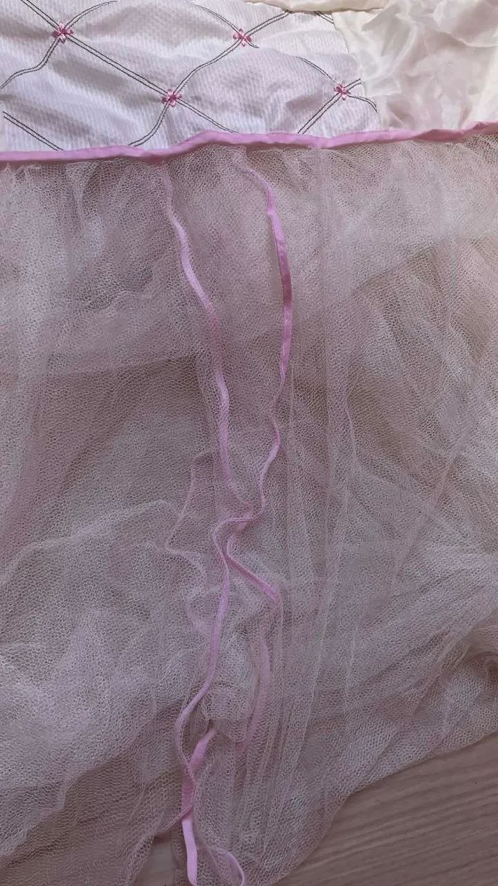 Mosquiteiro de berço novo nunca usado - Foto 2