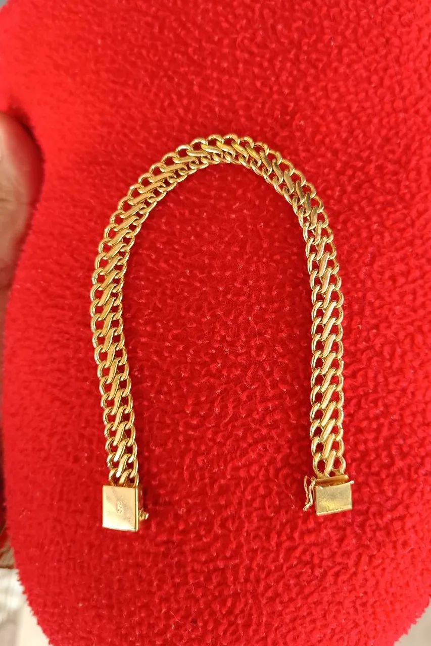 Pulseira de ouro 18k 