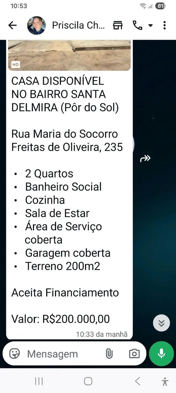 Foto - Mossoró - Santa Delmira