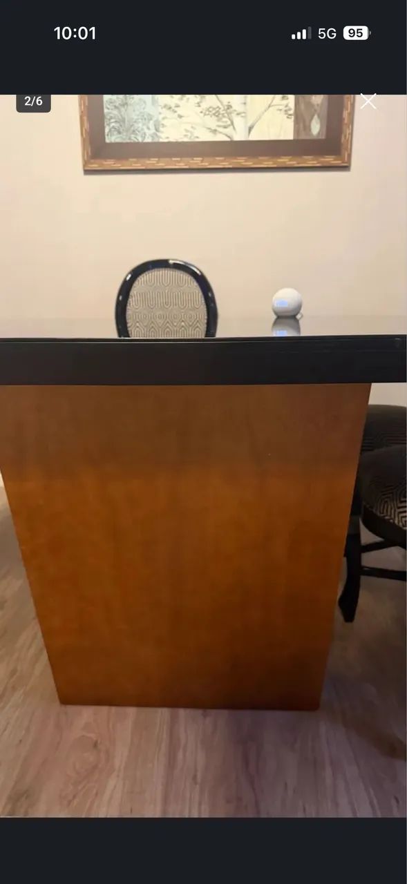 Mesa de Vidro quadrada  - Foto 2
