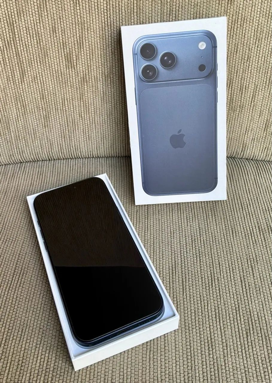 iPhone 17 Pro Max 256 GB Azul-profundo | Bateria 100% | Impecável - Foto 2