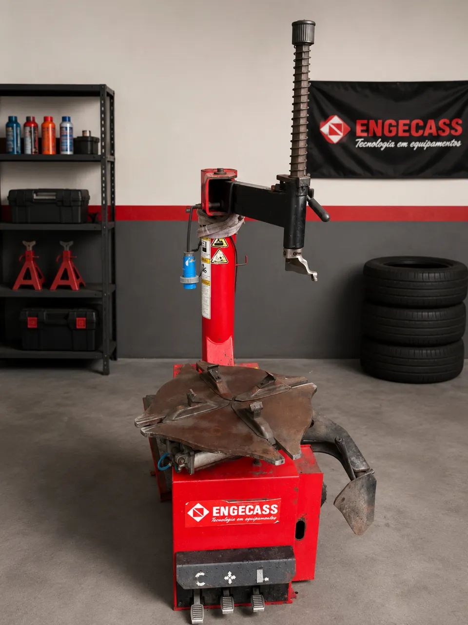 Máquina desembeiçadora de pneu e máquina de balancear roda - Foto 3