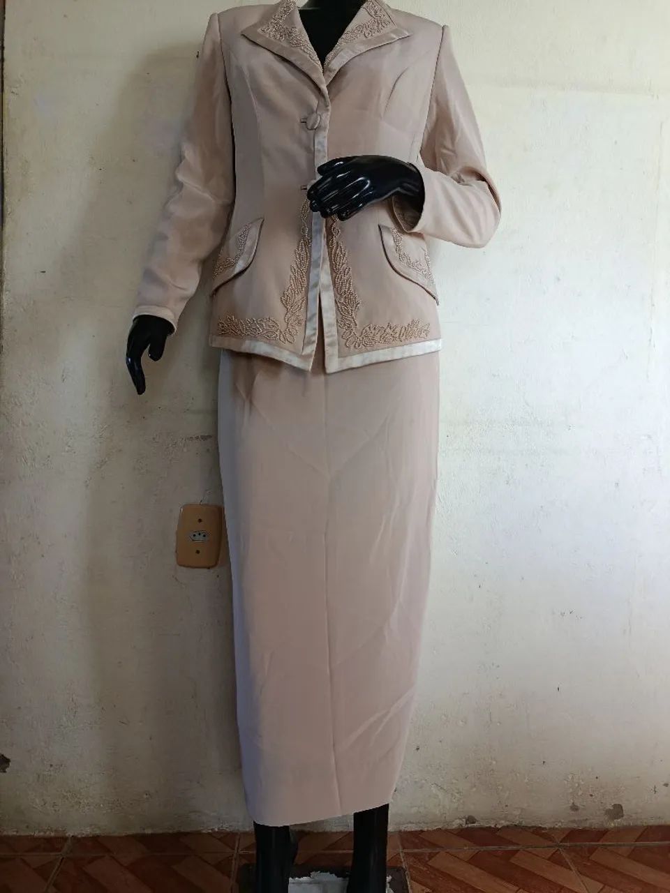 Conjunto social Blazer e Saia