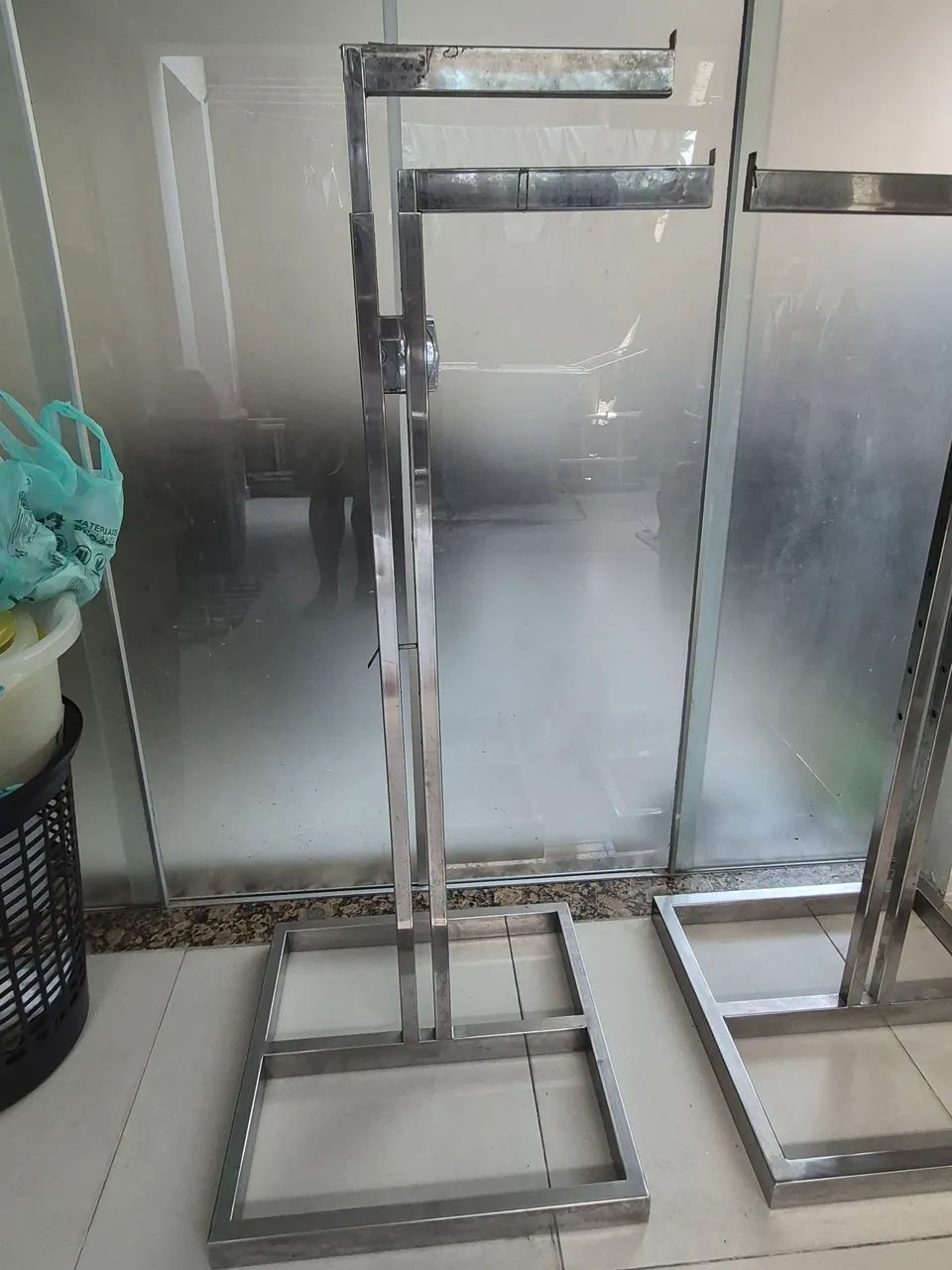 Arara de metal inox - Foto 3