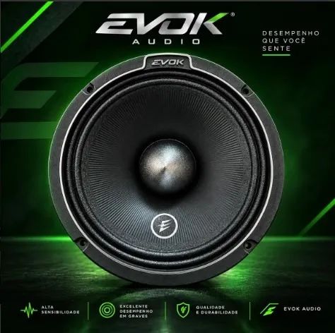Par Alto Falante Evok Supreme 6 Polegadas 350 Rms Original 4OHMS - Foto 3