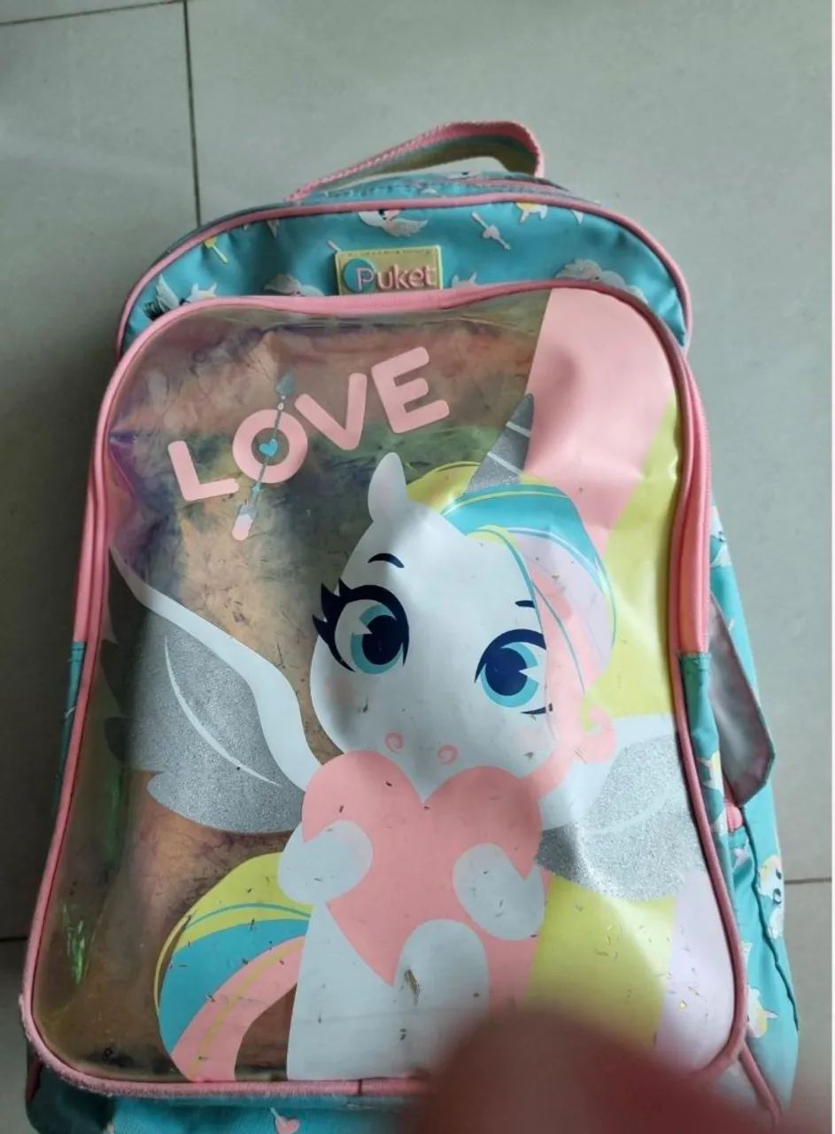 Mochila de unicórnio puket - Foto 2