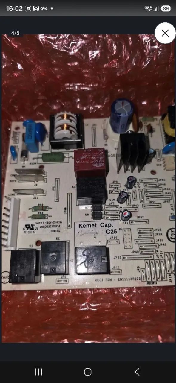 Placa Eletrônica Refrigerador Side By Side Ge 225d3124g001 - Foto 4