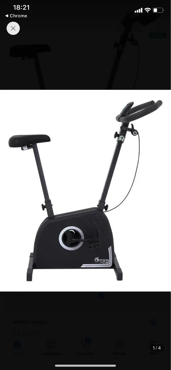 Bicicleta ergométrica 