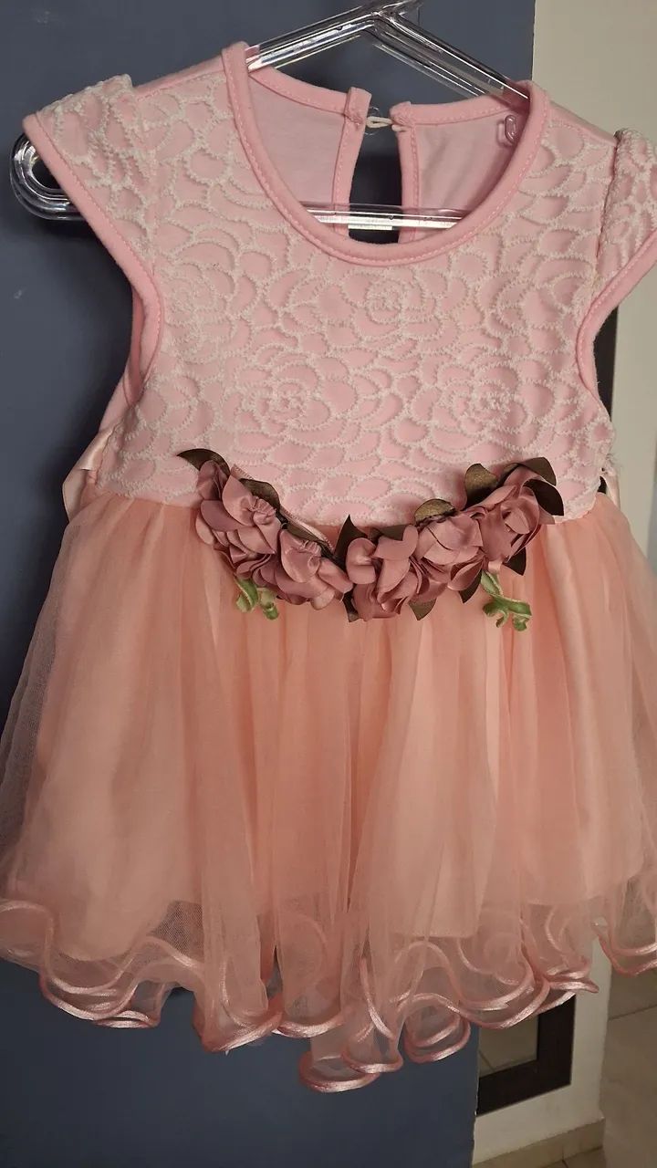 Vestido festa bebê 