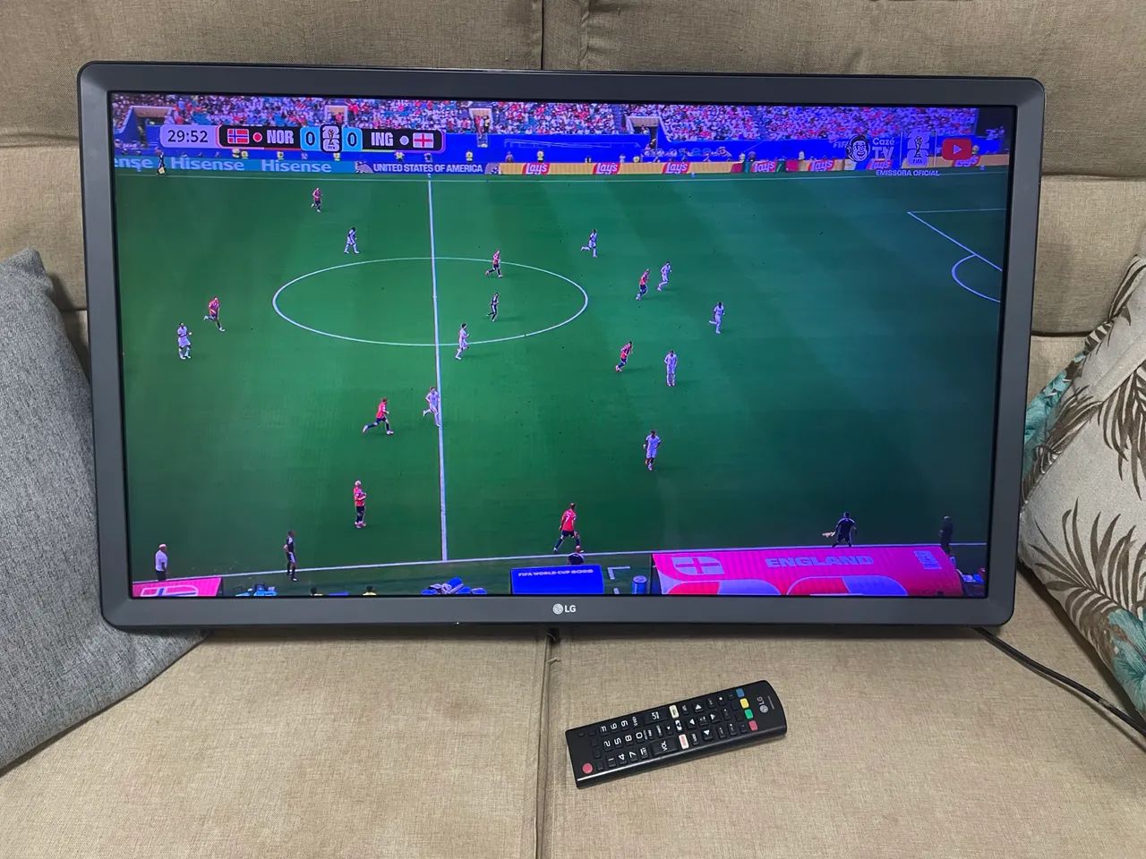 Smartv lg 32 polegadas- funciona tudo  - Foto 5