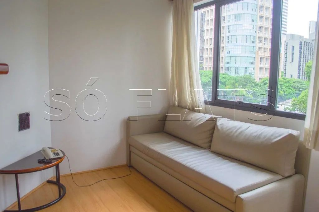 Uma opção com entrada imediata, sem fiador e mobiliado. Venha para Park Plaza Brooklin. - Foto 5