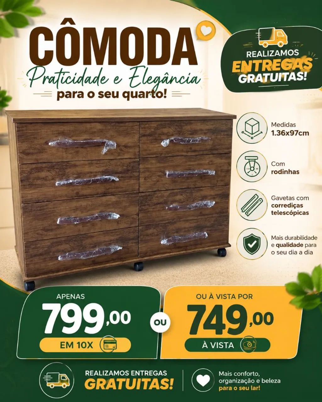 Cômodas - Foto 2