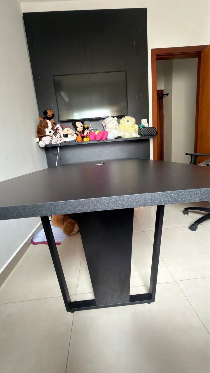 Mesa pés de metal 2M  - Foto 4