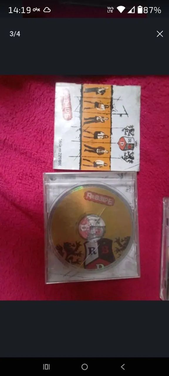 Cd rebelde em espanhol original - Foto 2