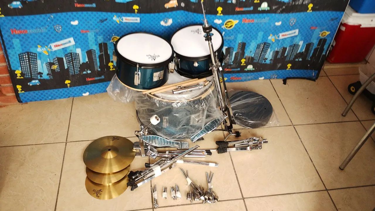 Bateria Roadstar junior - Foto 5