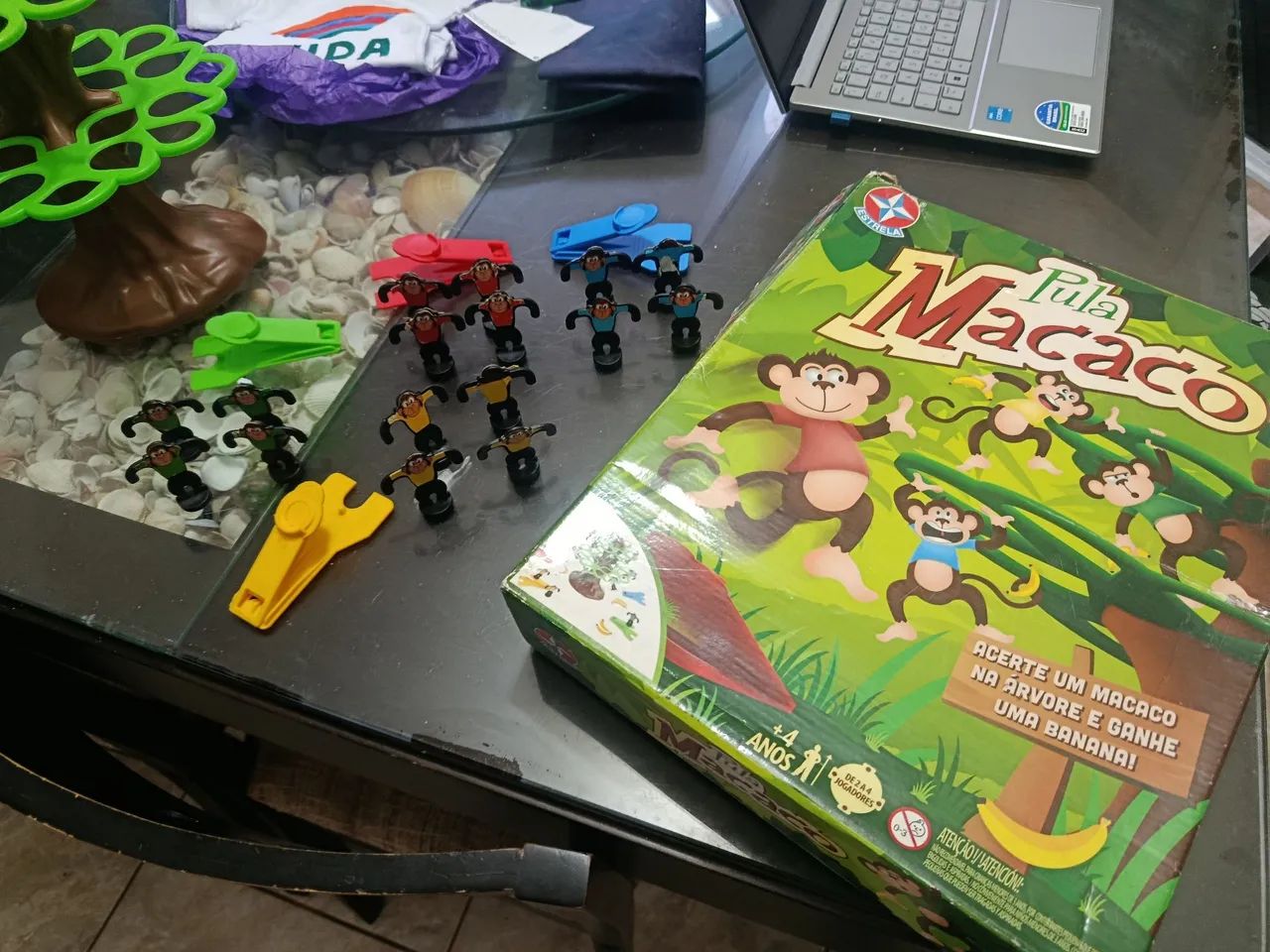 Jogo pula macaco década 90
