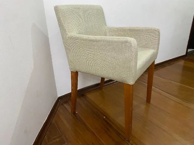 Poltrona Tok&Stok Bege - Excelente Estado - Foto 5