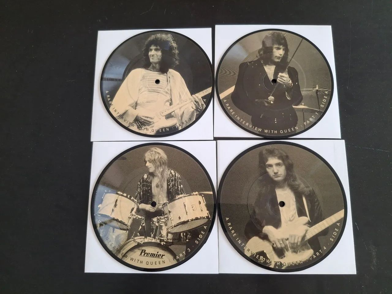 Lote 4 Compactos Queen Picture Disk A Rare Interview With Queen - Foto 2