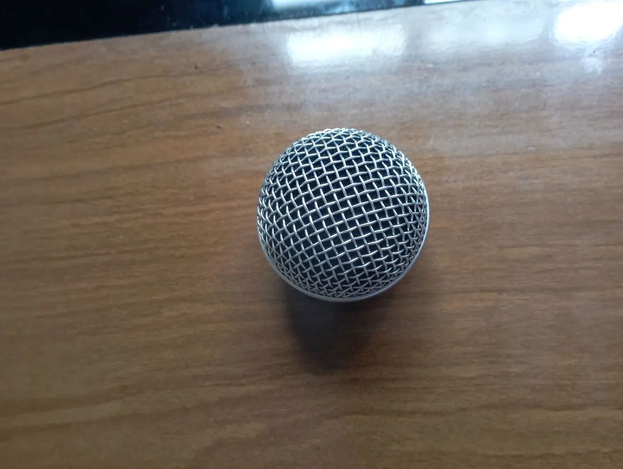 Globo metálico pra microfone 