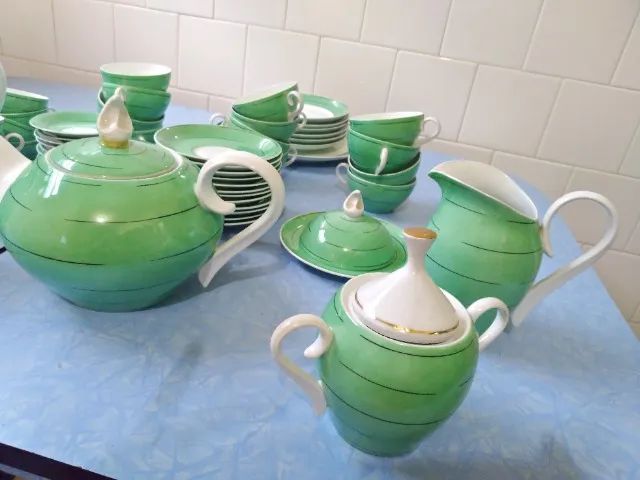 Conjunto porcelana, década de 50. Perfeito Estado - Foto 3