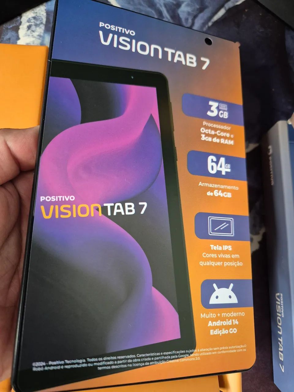 Tablet VISION TAB 7 Novo