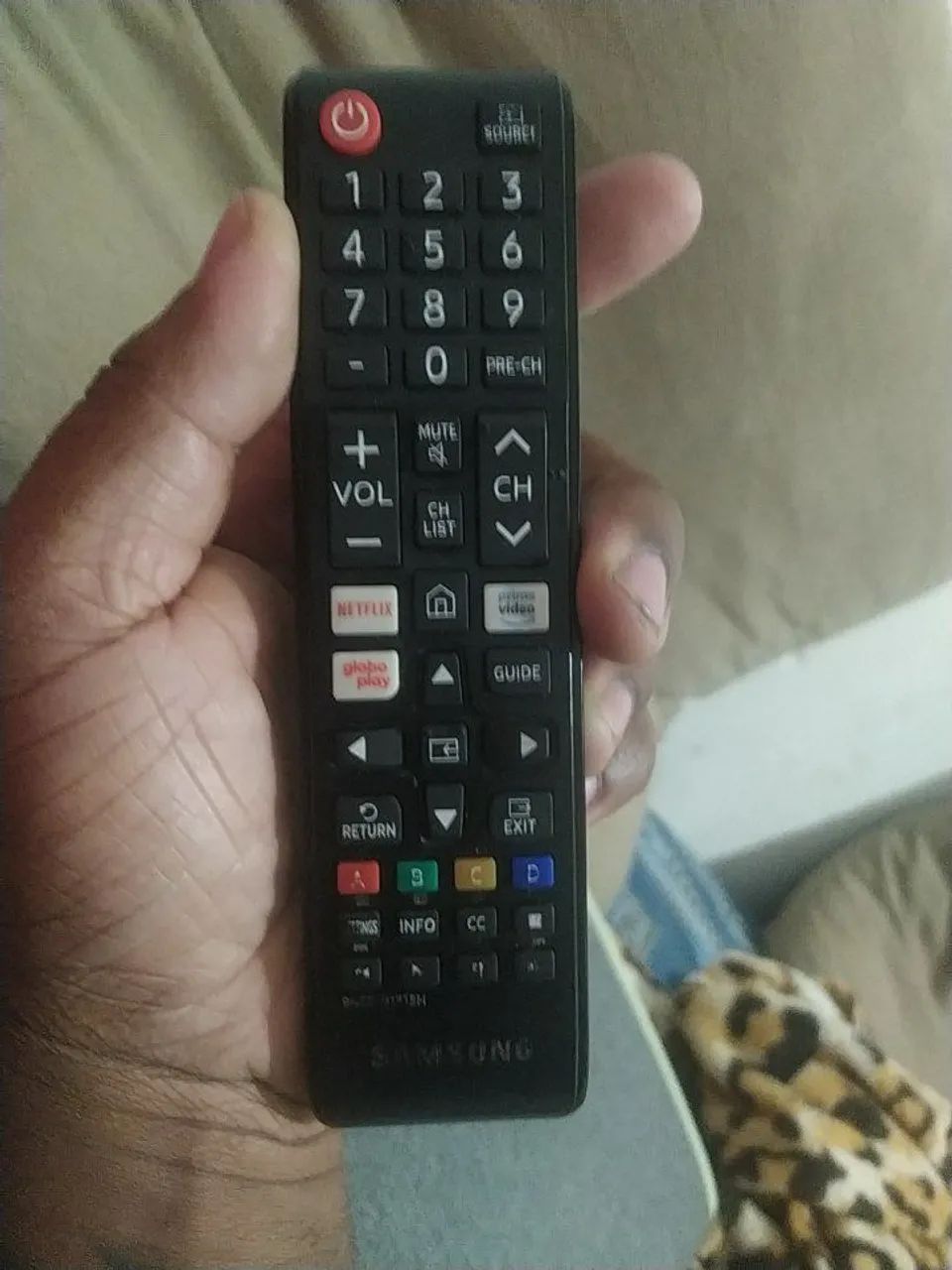 Controle smart Samsung original 