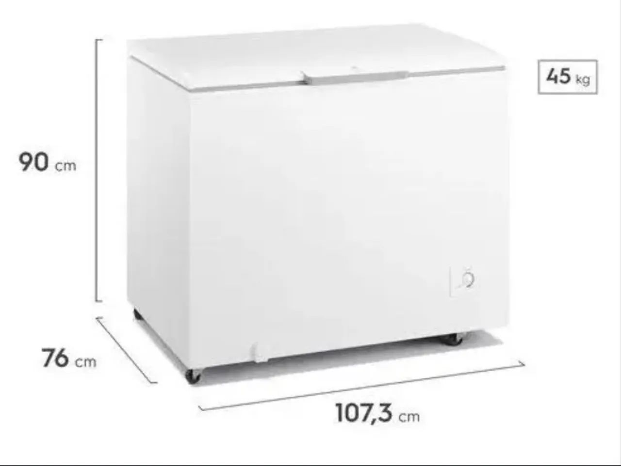 Freezer Eletrolux 