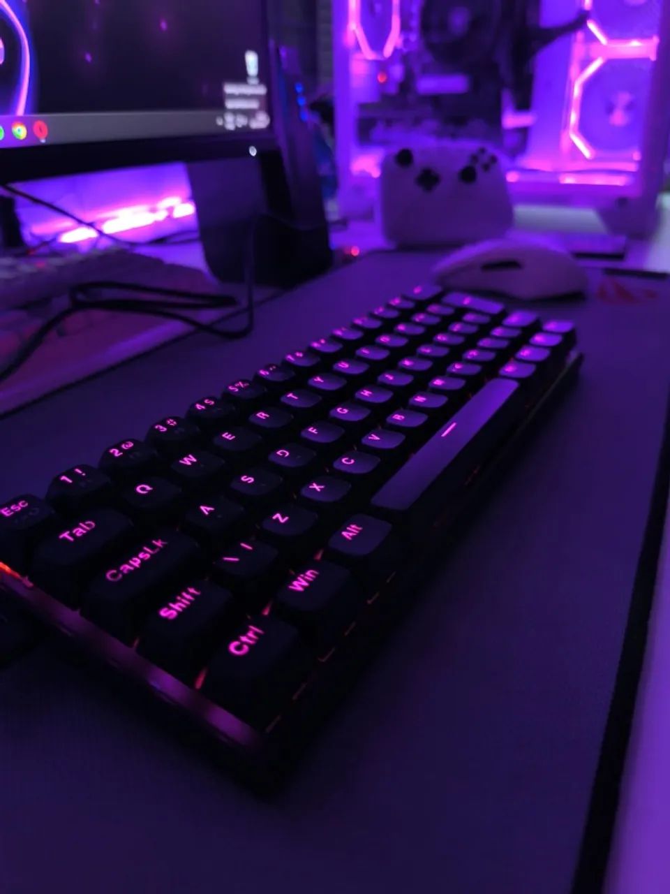 Teclado Magnético Redragon Fidd 8k