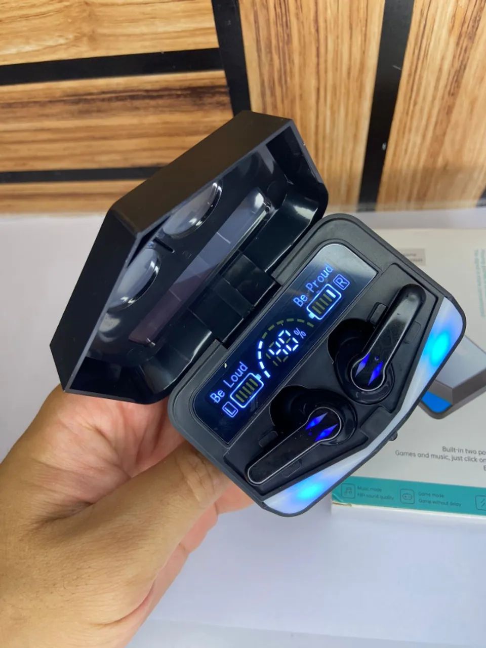 Fone de ouvido Bluetooth 5.3 Wireless M28 an5