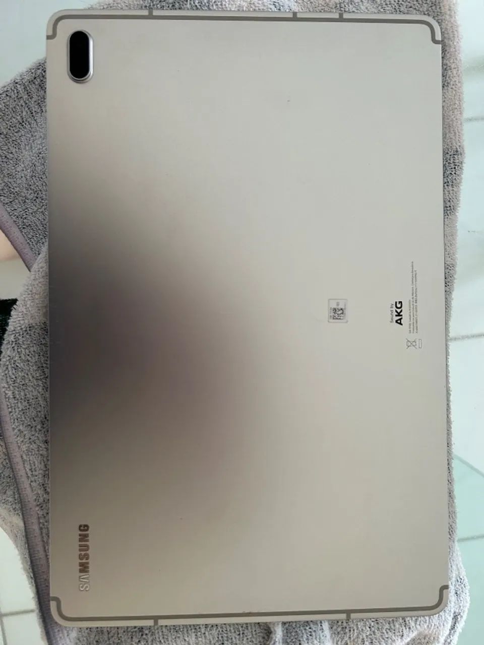 SAMSUNG TABLET S7 FE 128g com caneta original e Capa Magnética Magic Keyboard - Foto 4