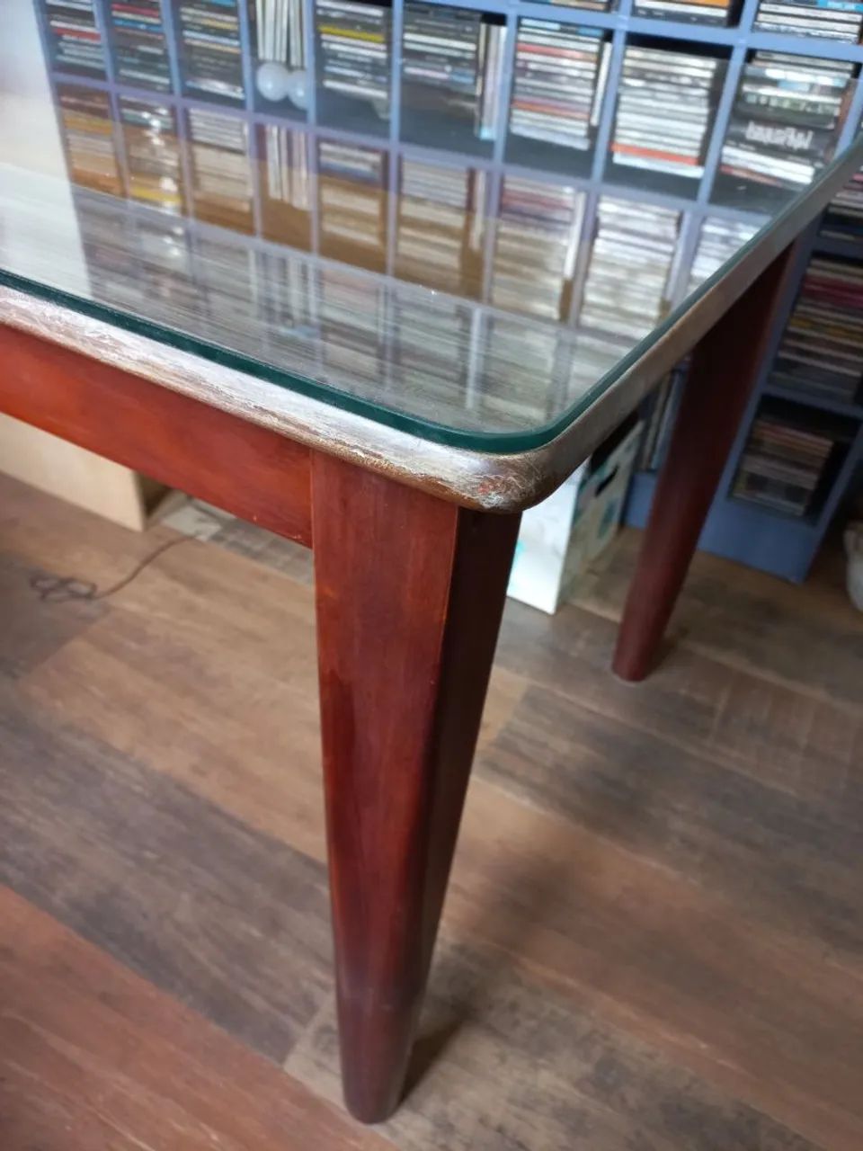 Mesa Tok Stok com vidro - Foto 3