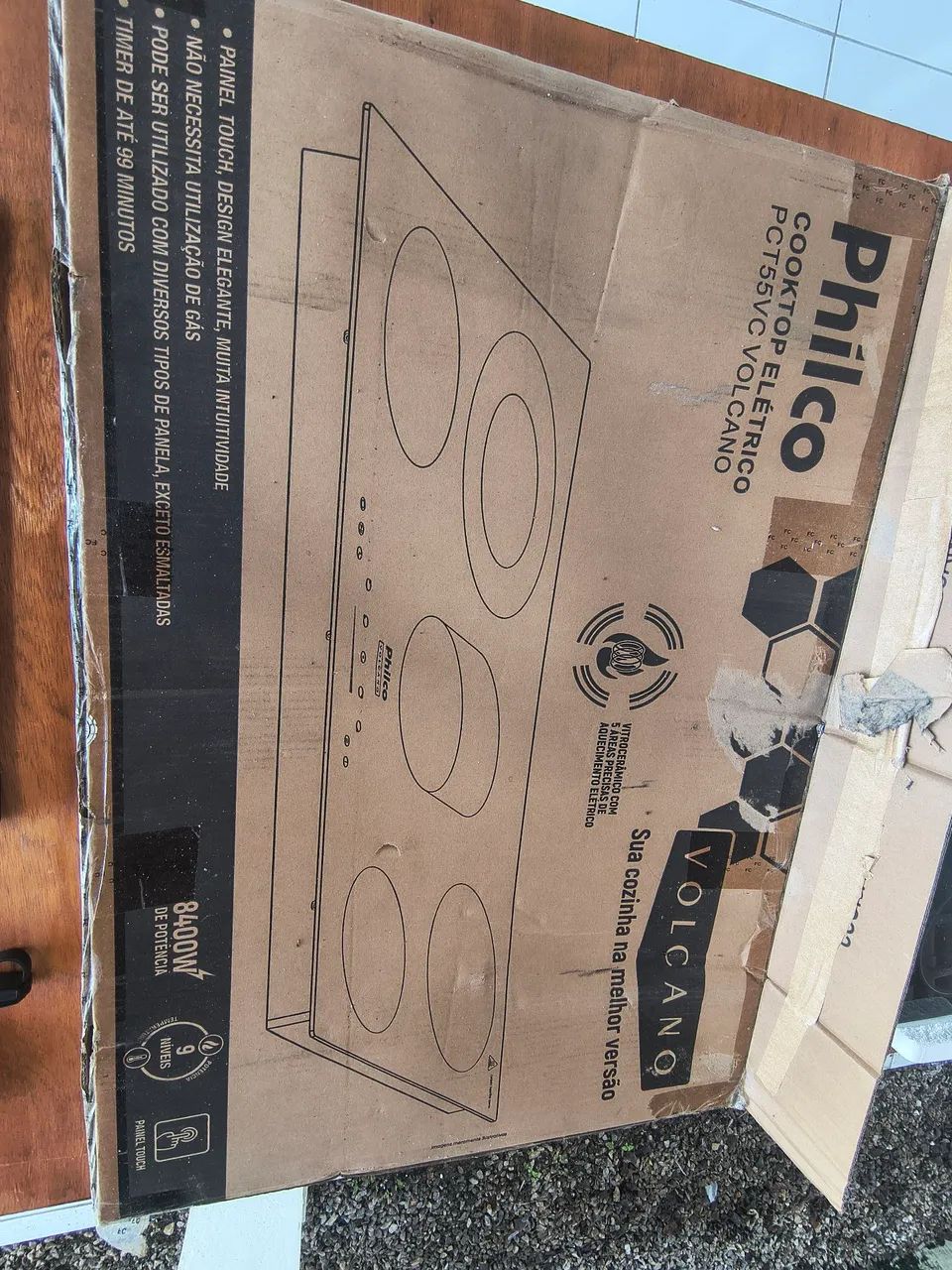 Fogão Cooktop 5 bocas indução  - Foto 4