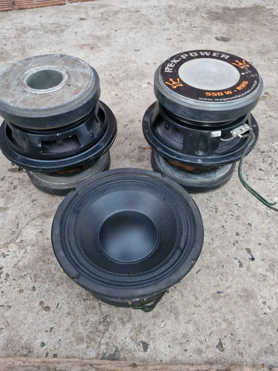 Vendo alto-falante de 10 polegadas e 8npolegadas - Foto 5