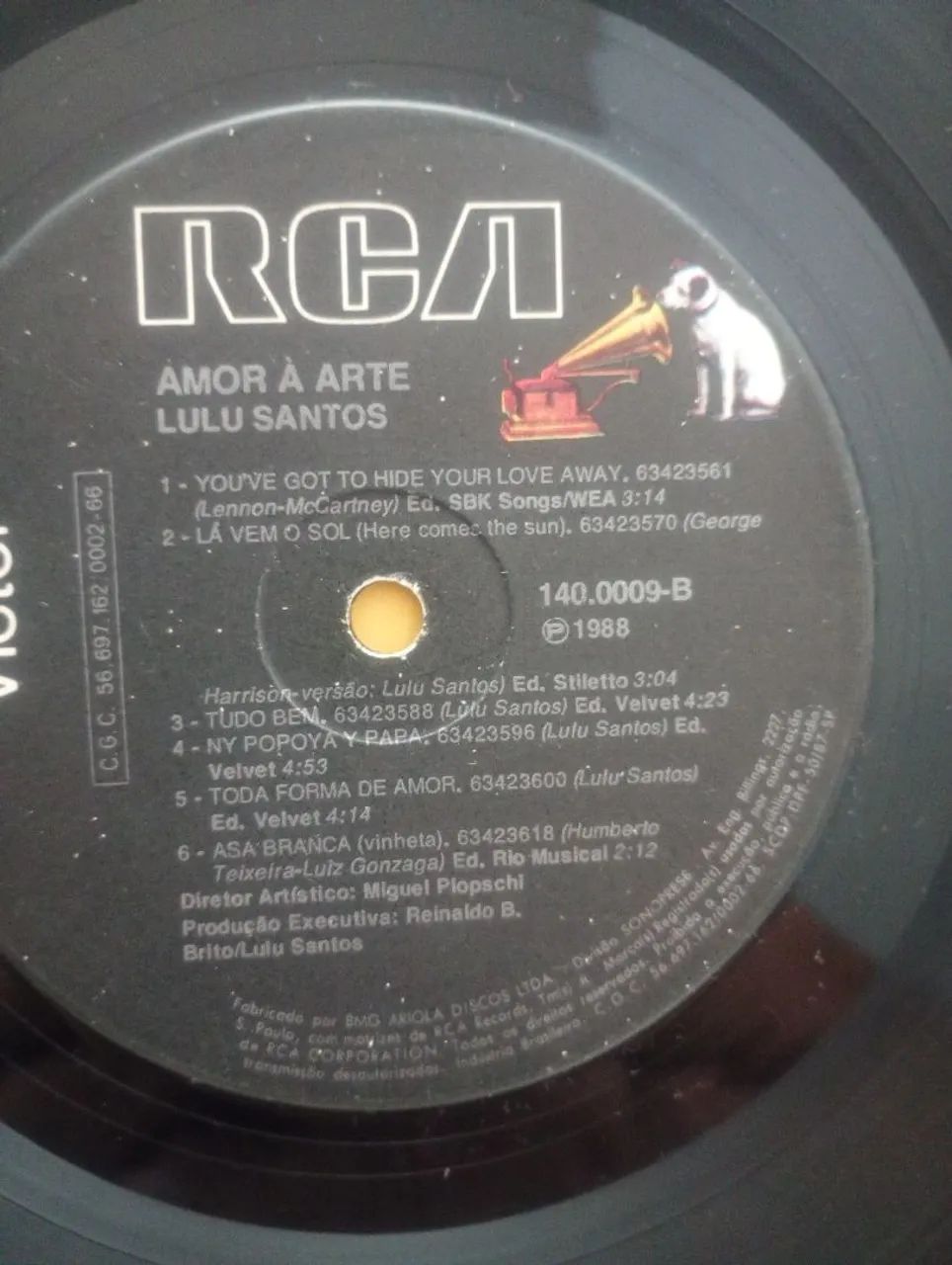 LP Lulu Santos "Amor e Arte " 1988 - Foto 5