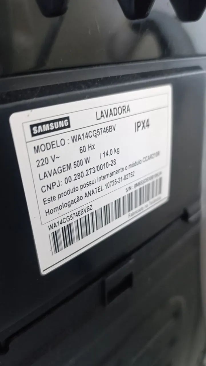 Máquina de lavar Samsung  - Foto 2