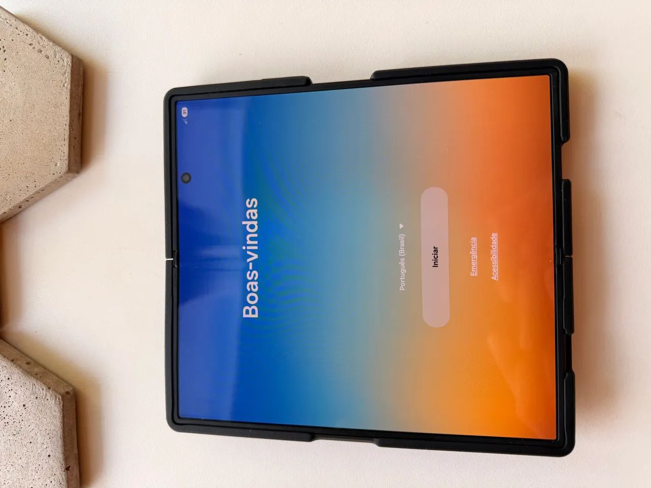 Galaxy Z Fold 7, Preto, 512Gb, perfeito, com capa de proteção e tela privacidade  - Foto 3