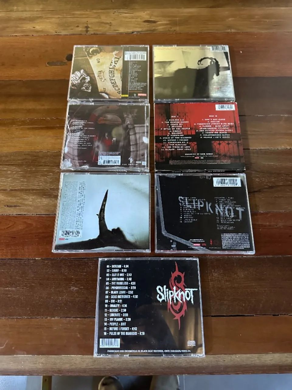 Slipknot - Lote c/ 9 CDS - Foto 2