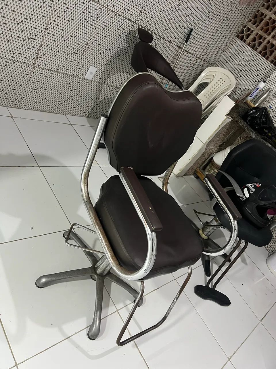 Cadeira de barbeiro 