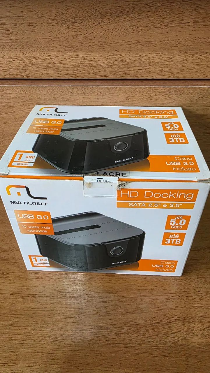 Multilaser Docking Station para Hd Sata 1 Baia Usb 3.0 - Foto 2