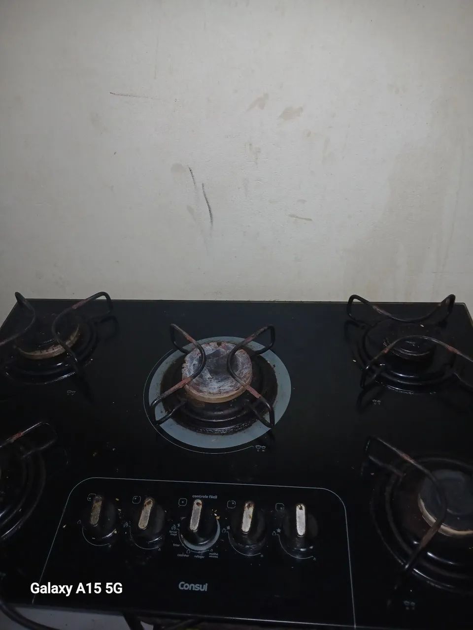Vendo cooktop funcionando as 5 bocas perfeitamente automático da marca consul  - Foto 4