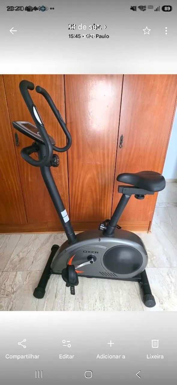Bicicleta Ergometrica Oxer