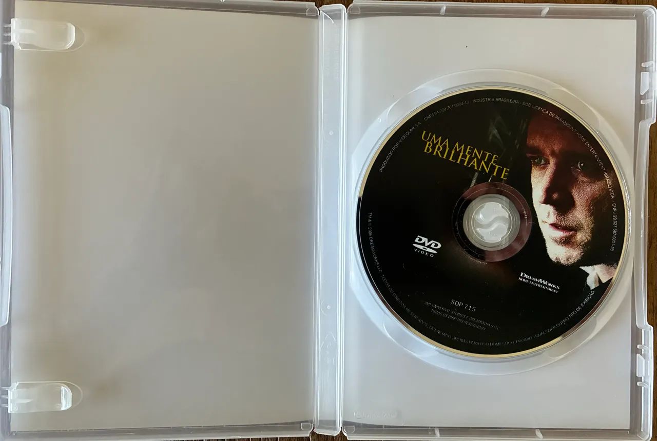 DVD - UMA MENTE BRILHANTE  - Foto 3