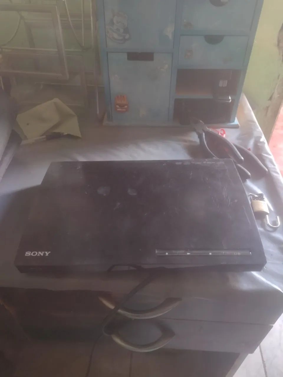 Blu-ray Sony funcionando normal sem controle 