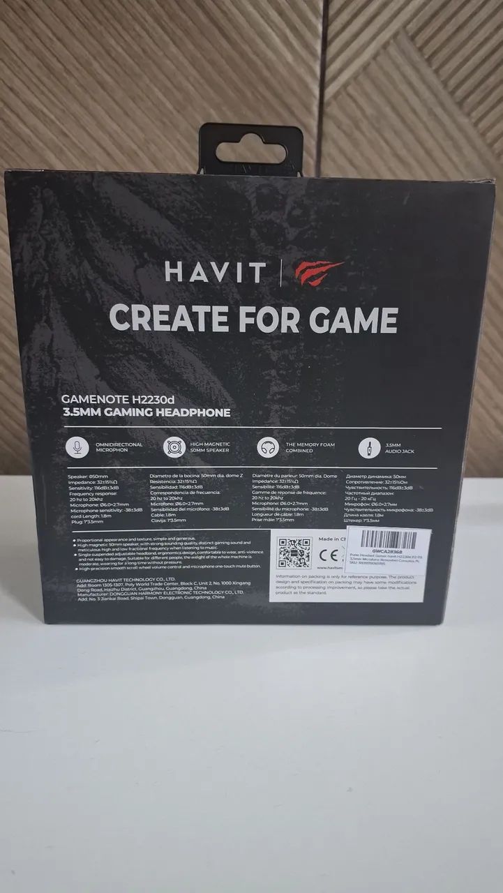Headset Gamer HAVIT Gamenote H2230d novo ótima qualidade  - Foto 2