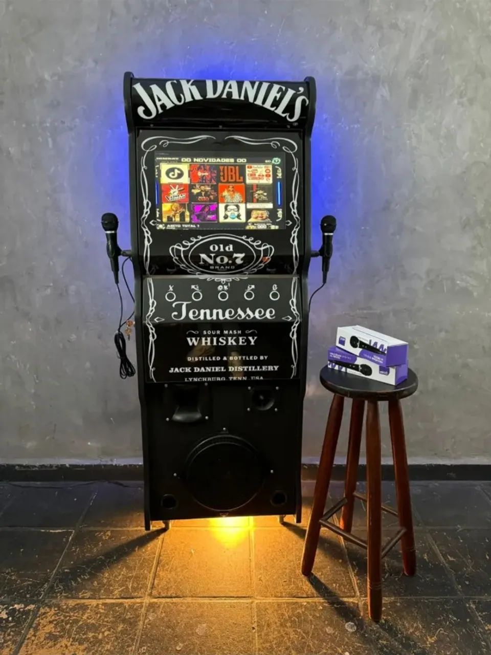 Equipamento de Som PROFISSIONAL Karaoke leds - Foto 2