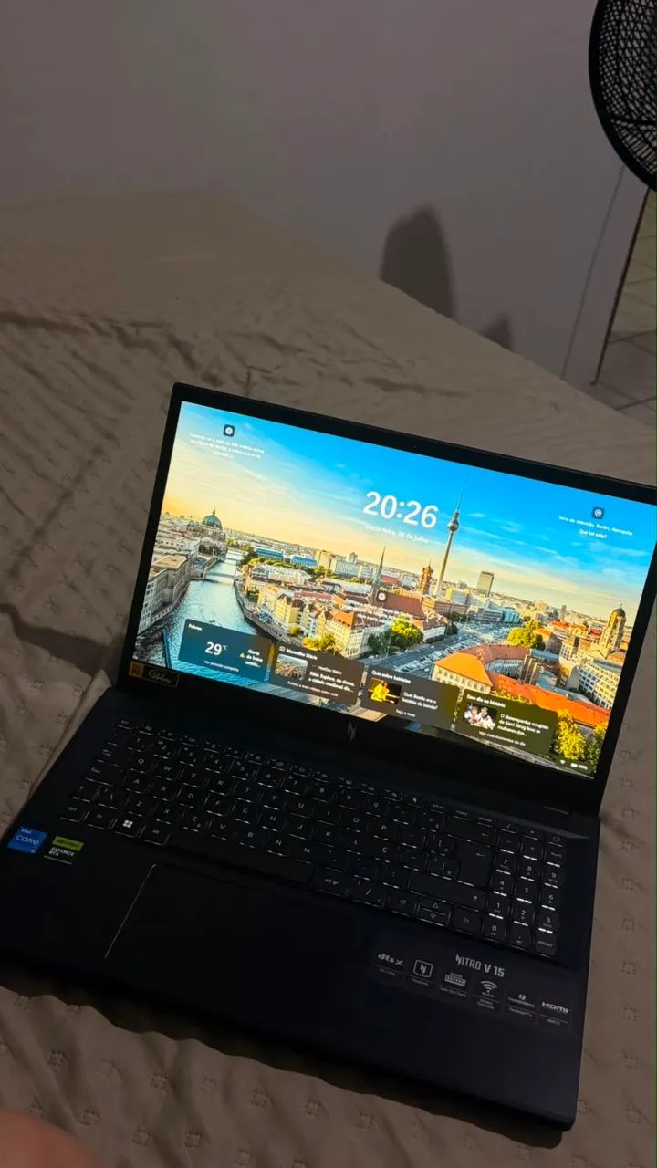 Nitro V15 512gb com 36g RAM placa de vídeo 3050 - Foto 2