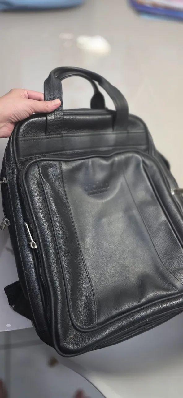 Bolsa para notebook de Couro