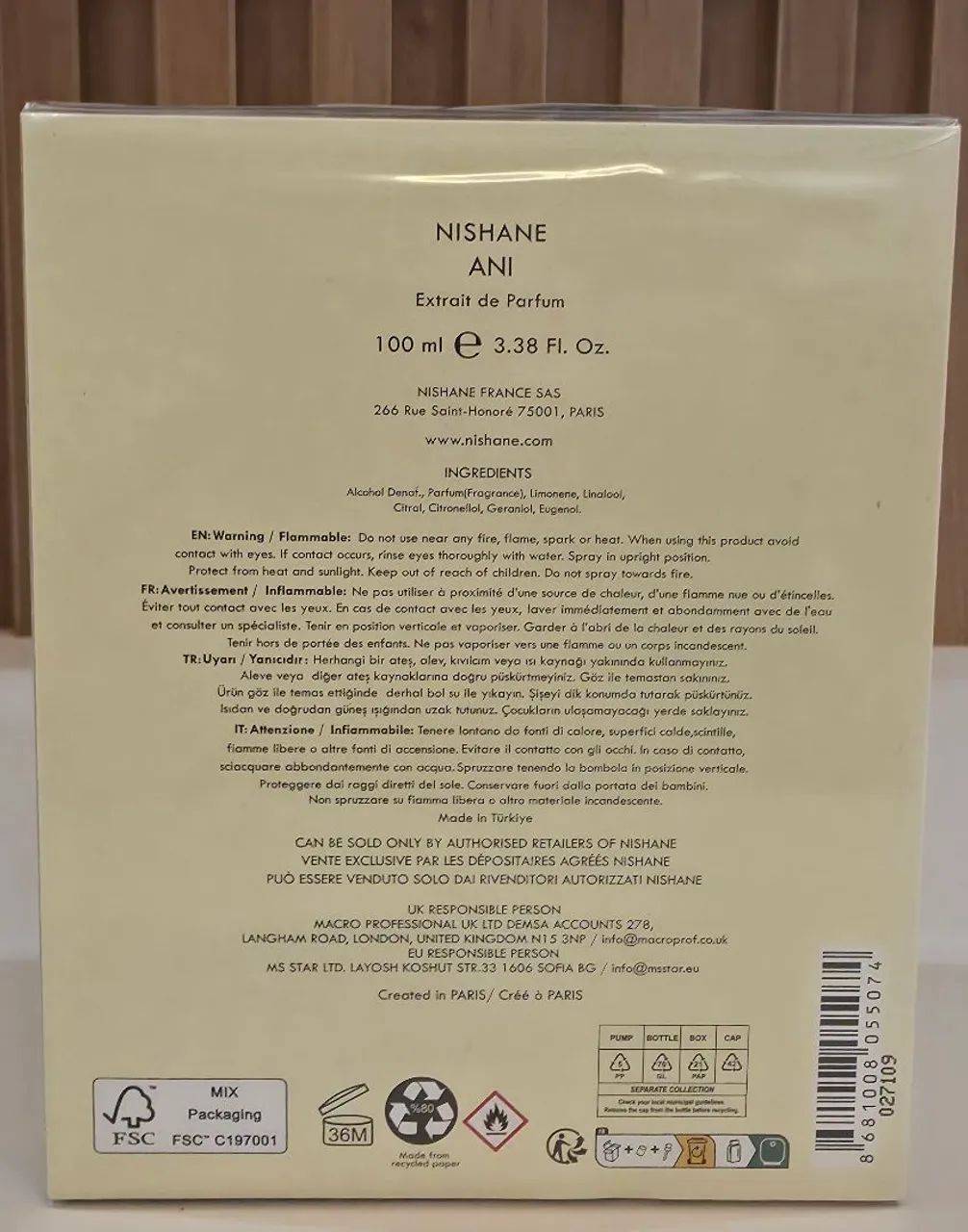 Nishane Ani 100ml - Foto 2