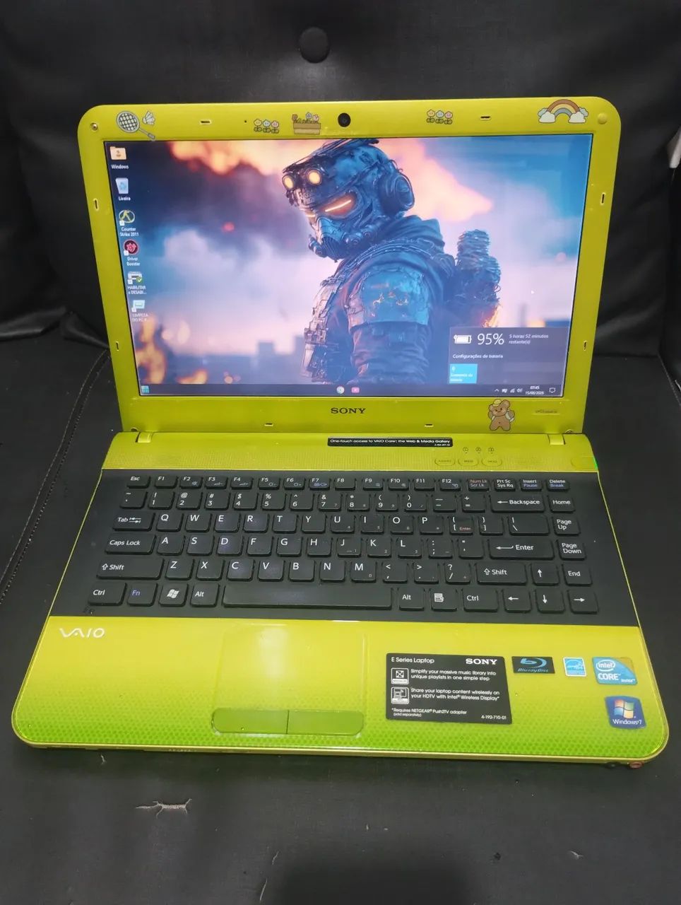 Notebook Sony Vaio, I3-4Gb RAM -248GB SSD